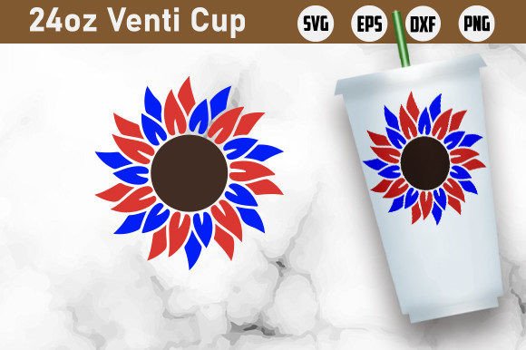 Sunflower, 4th July Venti Cold Cup