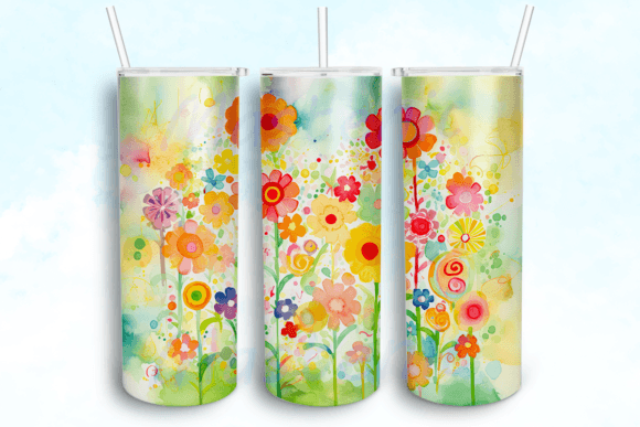 Sweet & Cheerful Flower Graphics for Crafts